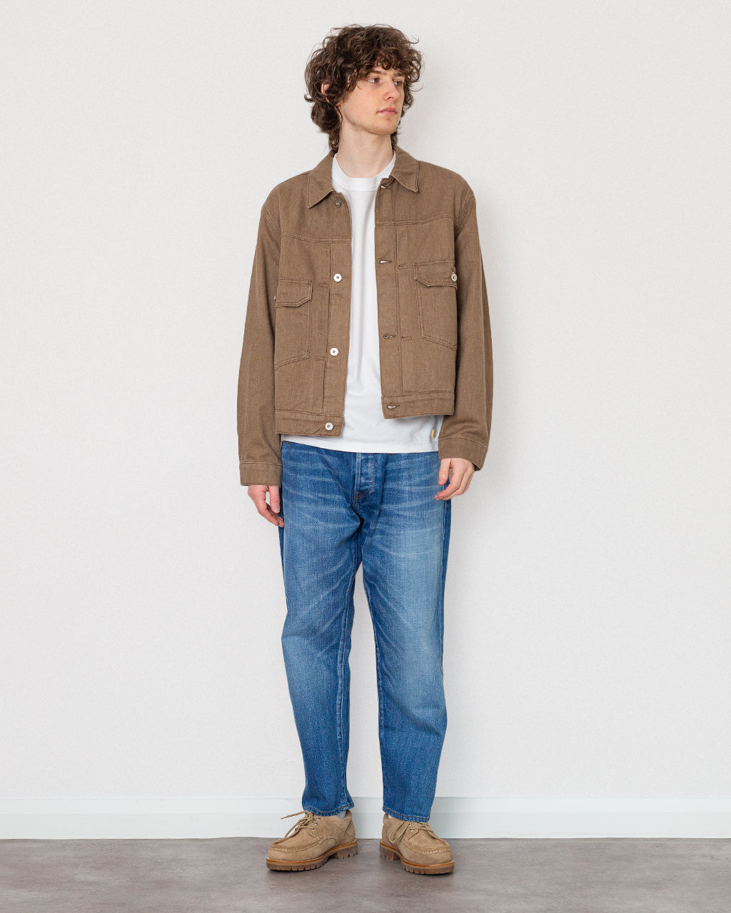 Storadal Resist Dye Twill Type II Jacket - Walnut