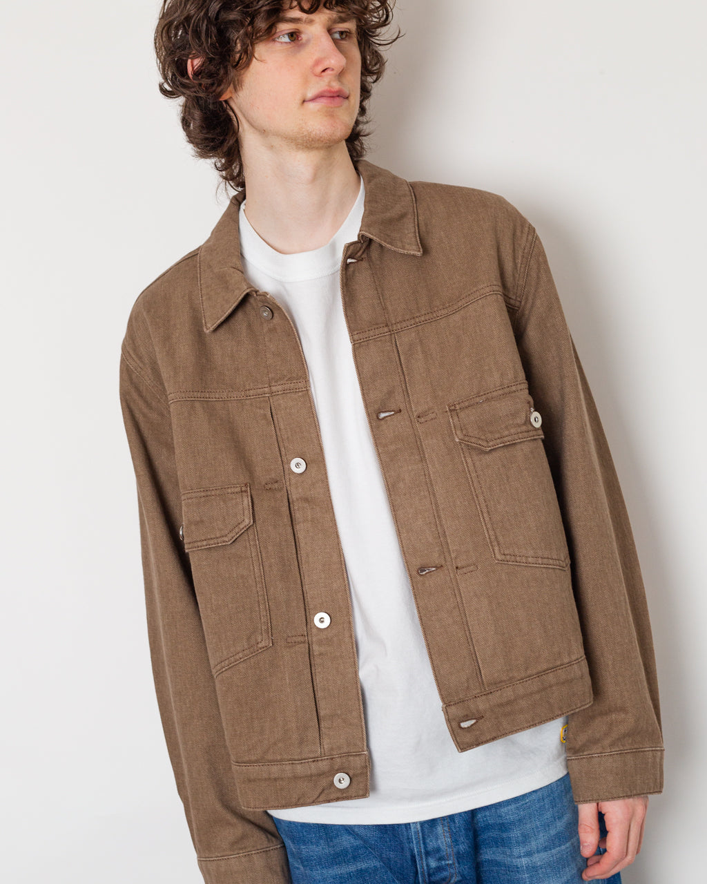 Storadal Resist Dye Twill Type II Jacket - Walnut