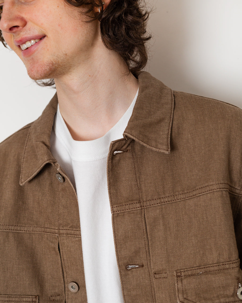 Storadal Resist Dye Twill Type II Jacket - Walnut