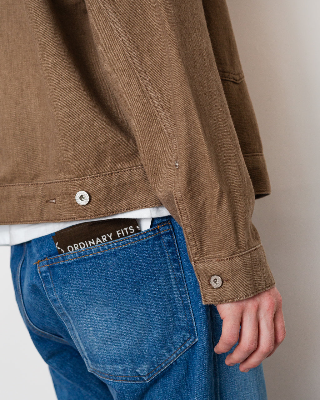 Storadal Resist Dye Twill Type II Jacket - Walnut