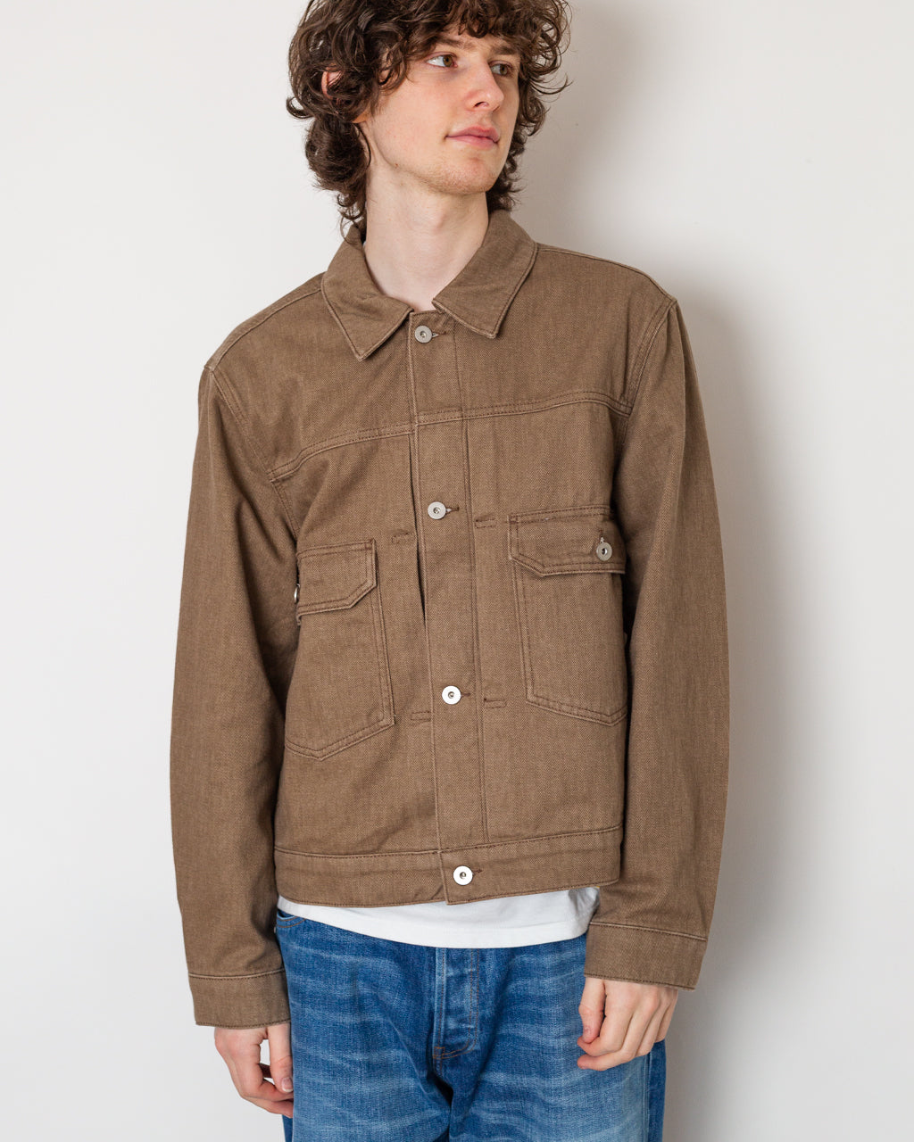 Storadal Resist Dye Twill Type II Jacket - Walnut