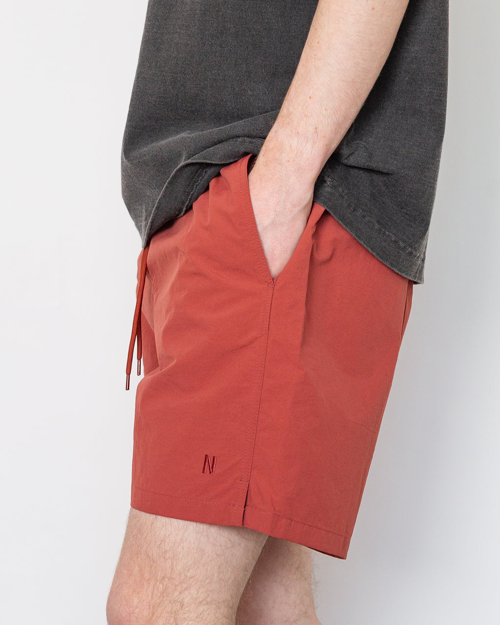 Kattegat Recycled Nylon Swimmers - Cowhide