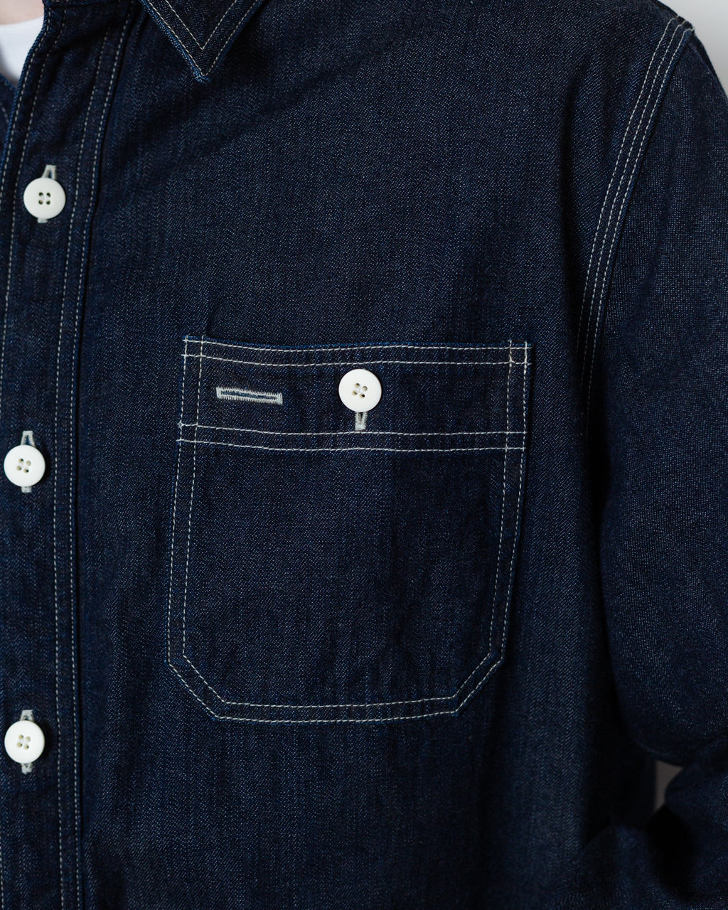 SS Larrikin Shirt - Indigo