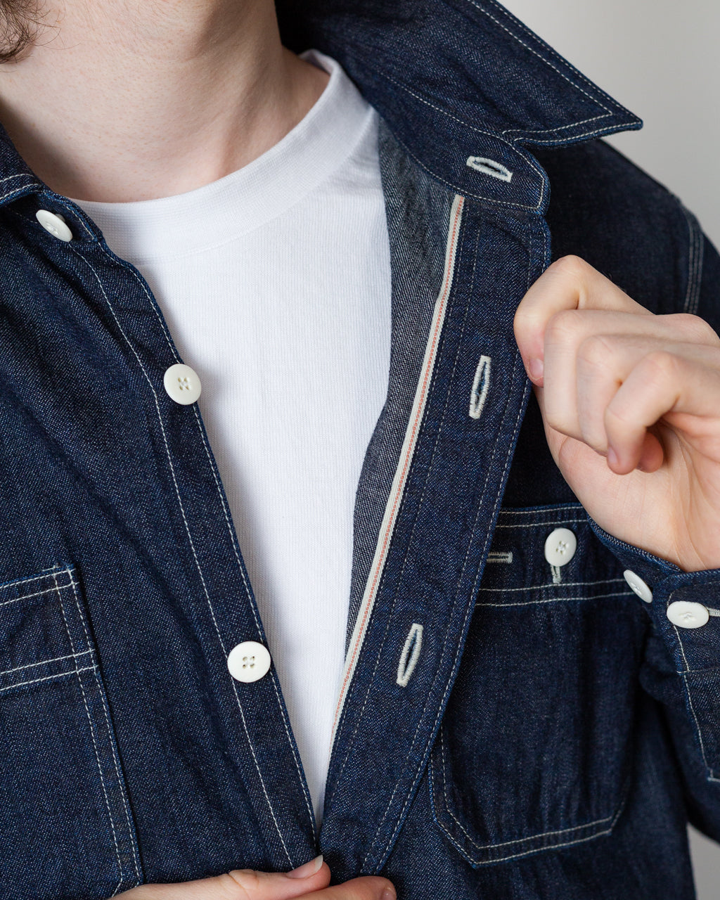 SS Larrikin Shirt - Indigo