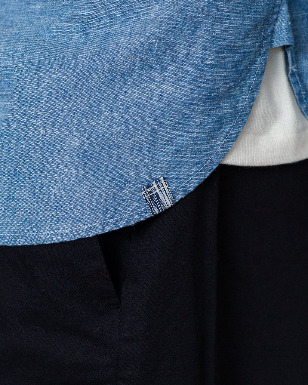 Briggs LS Damaged - Light Chambray