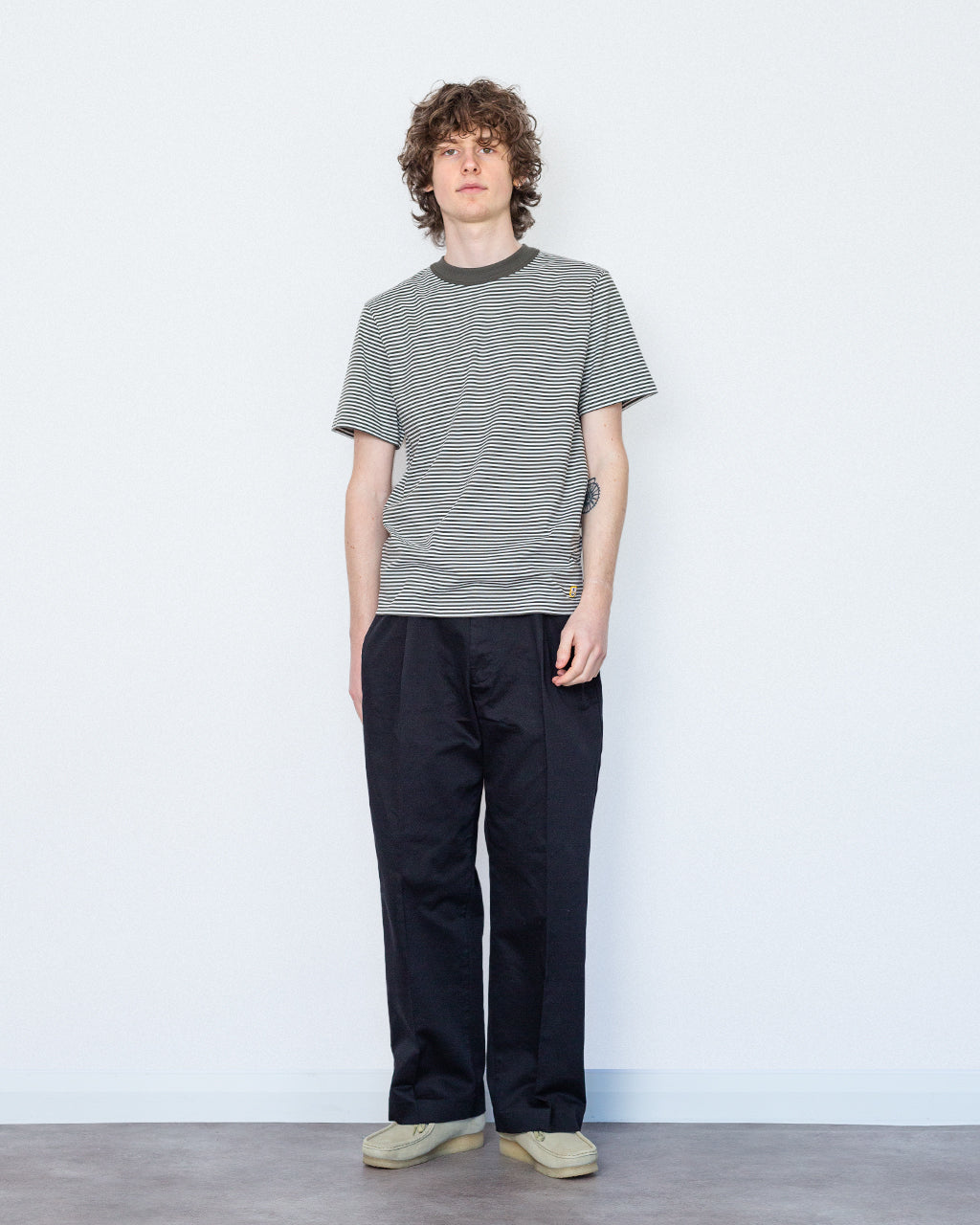 Heritage Striped T-Shirt - Chimera/Milk