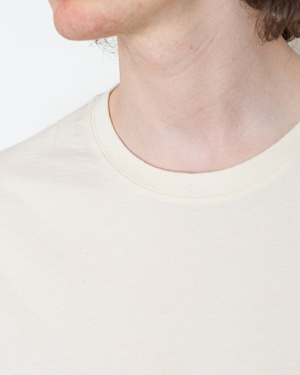 Water People Spotter Tee - Undyed Natural