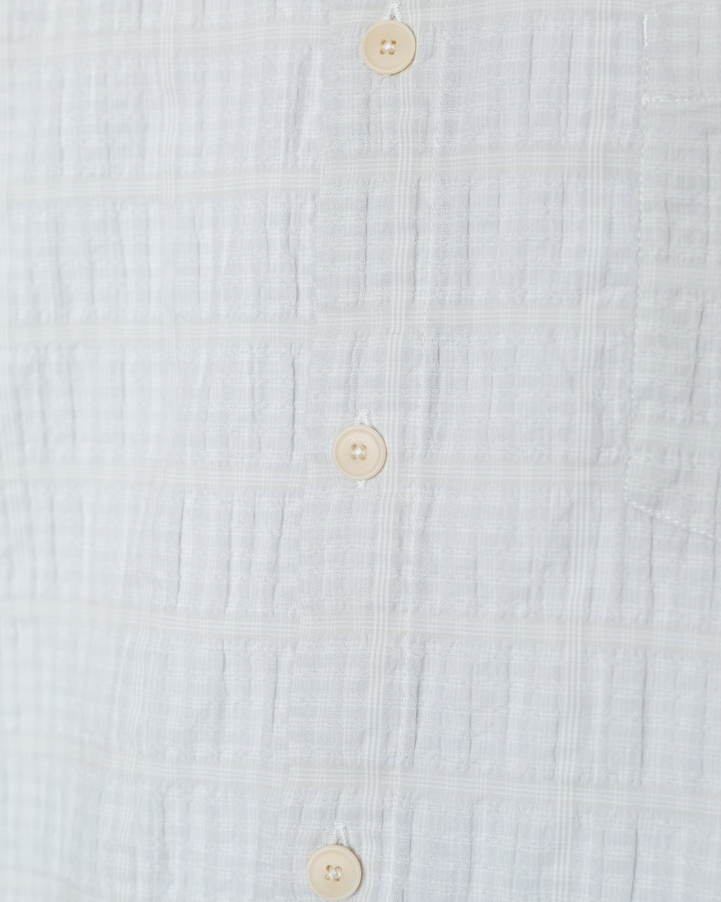 Relaxed Fit Shirt - Silver Textured Check