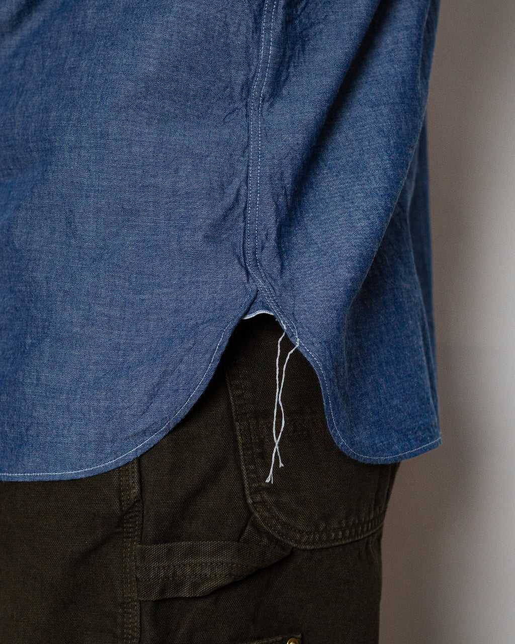 Chambray Work Shirt - Blue