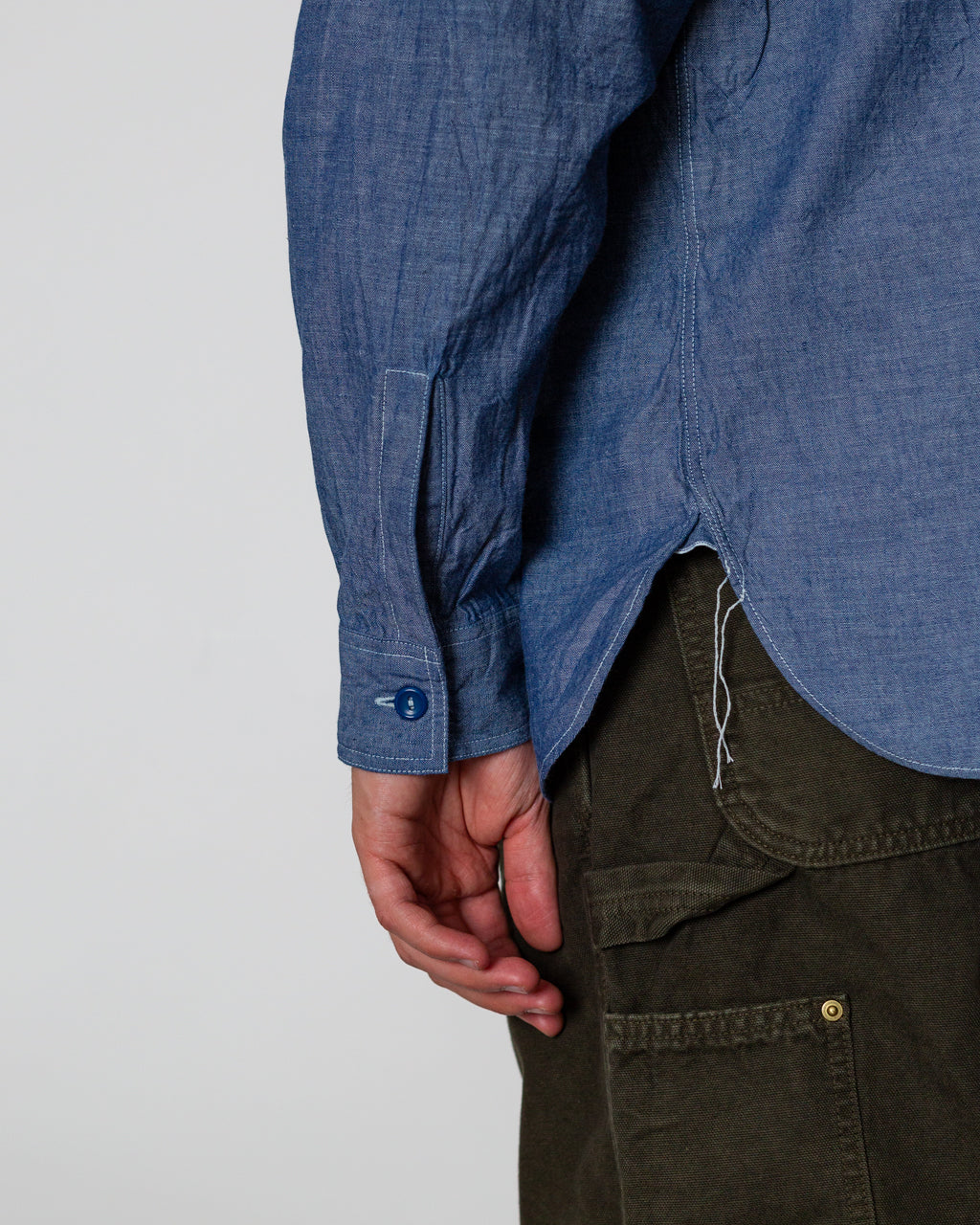 Chambray Work Shirt - Blue