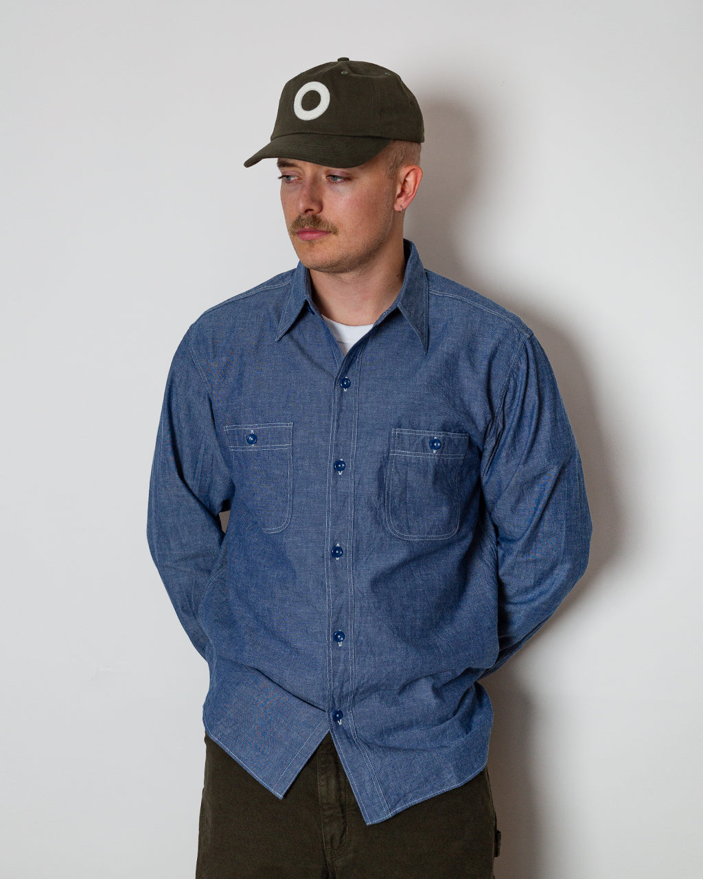 Chambray Work Shirt - Blue