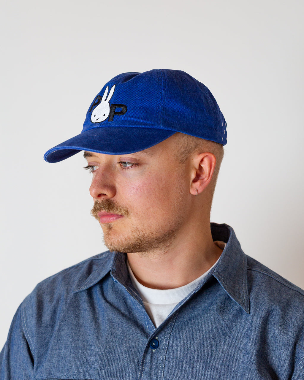 Ears 6 Panel Cap - Navy