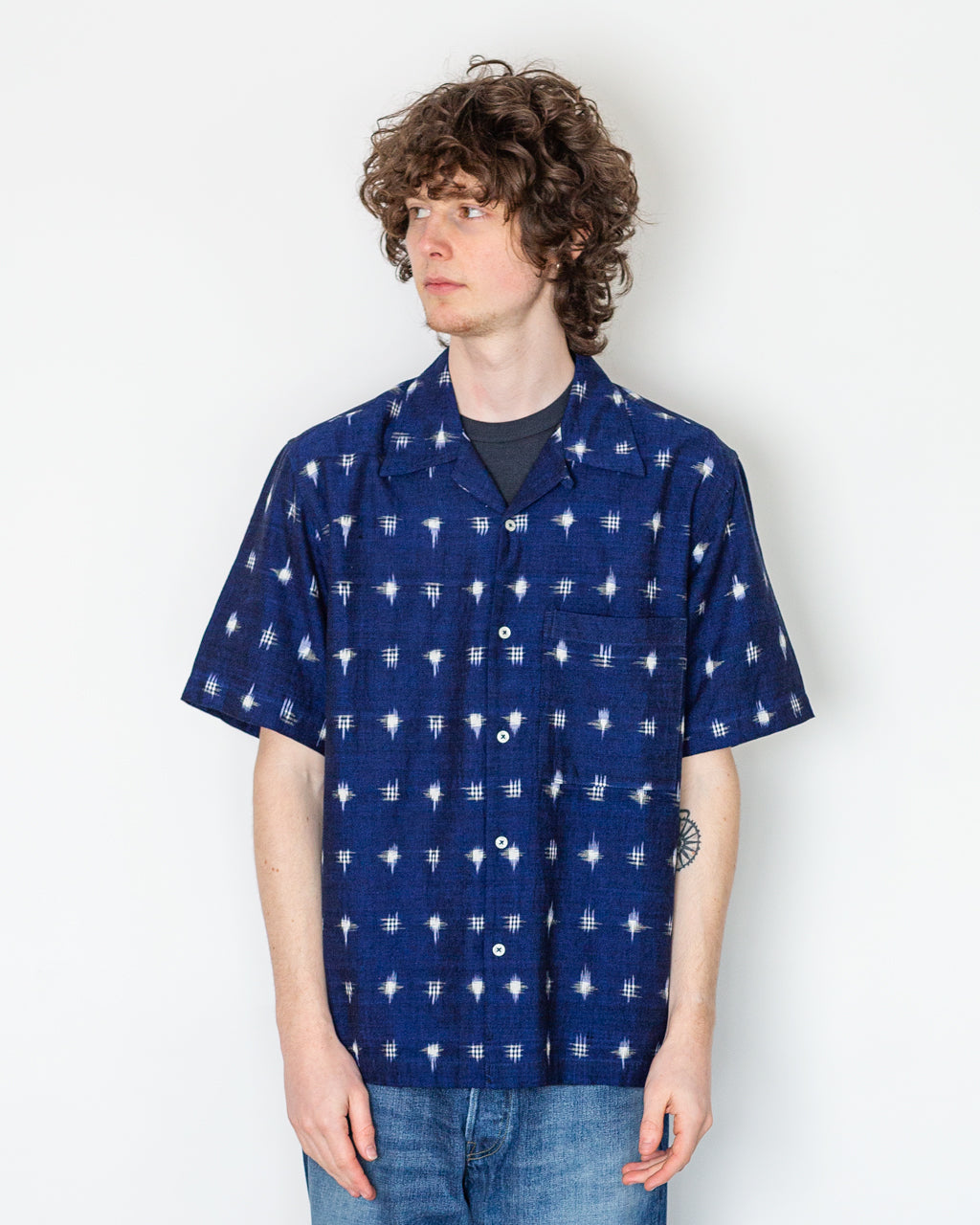 Camp Shirt - Indigo Linen