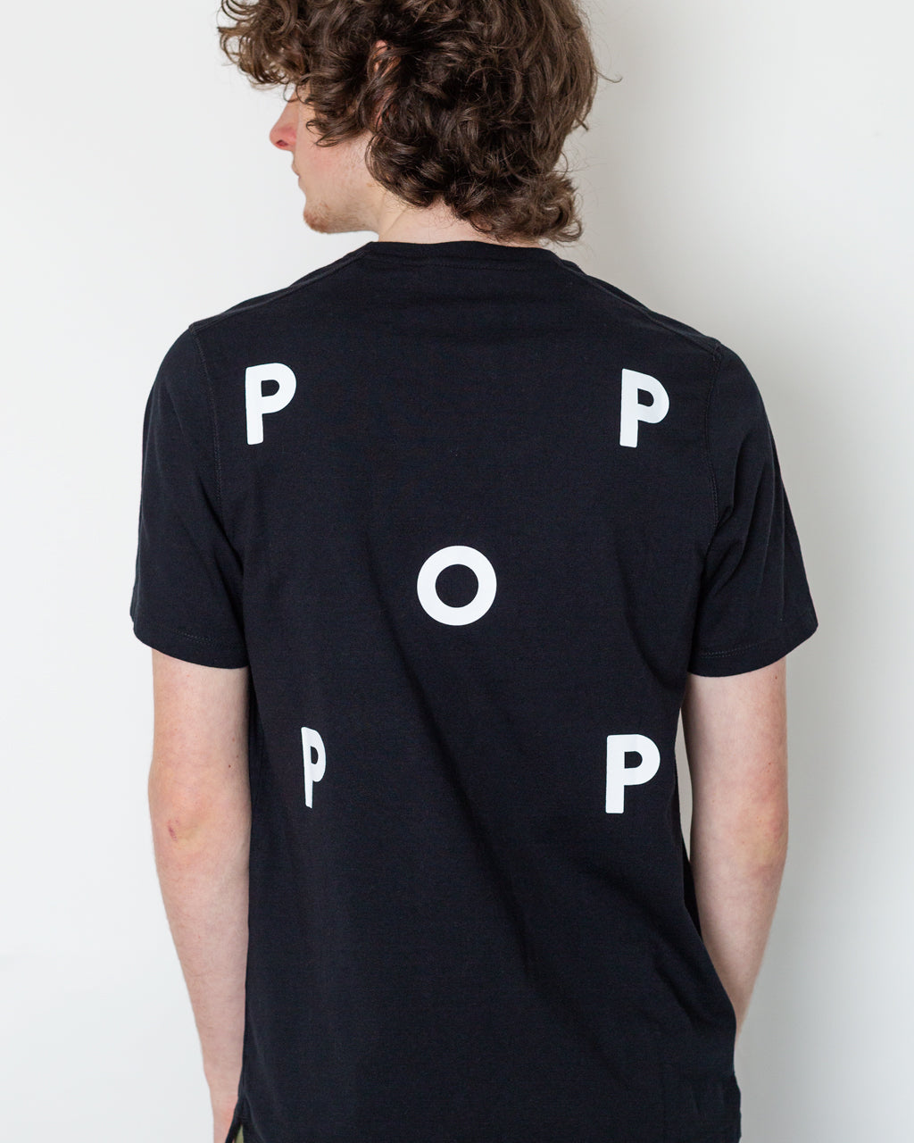 Pop Logo T-Shirt - Black