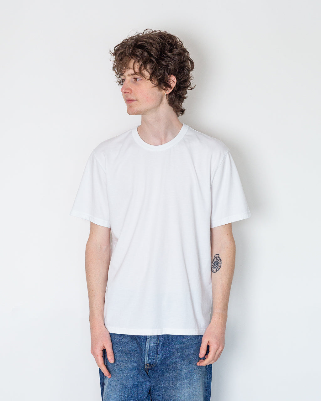 Initial Tee - White