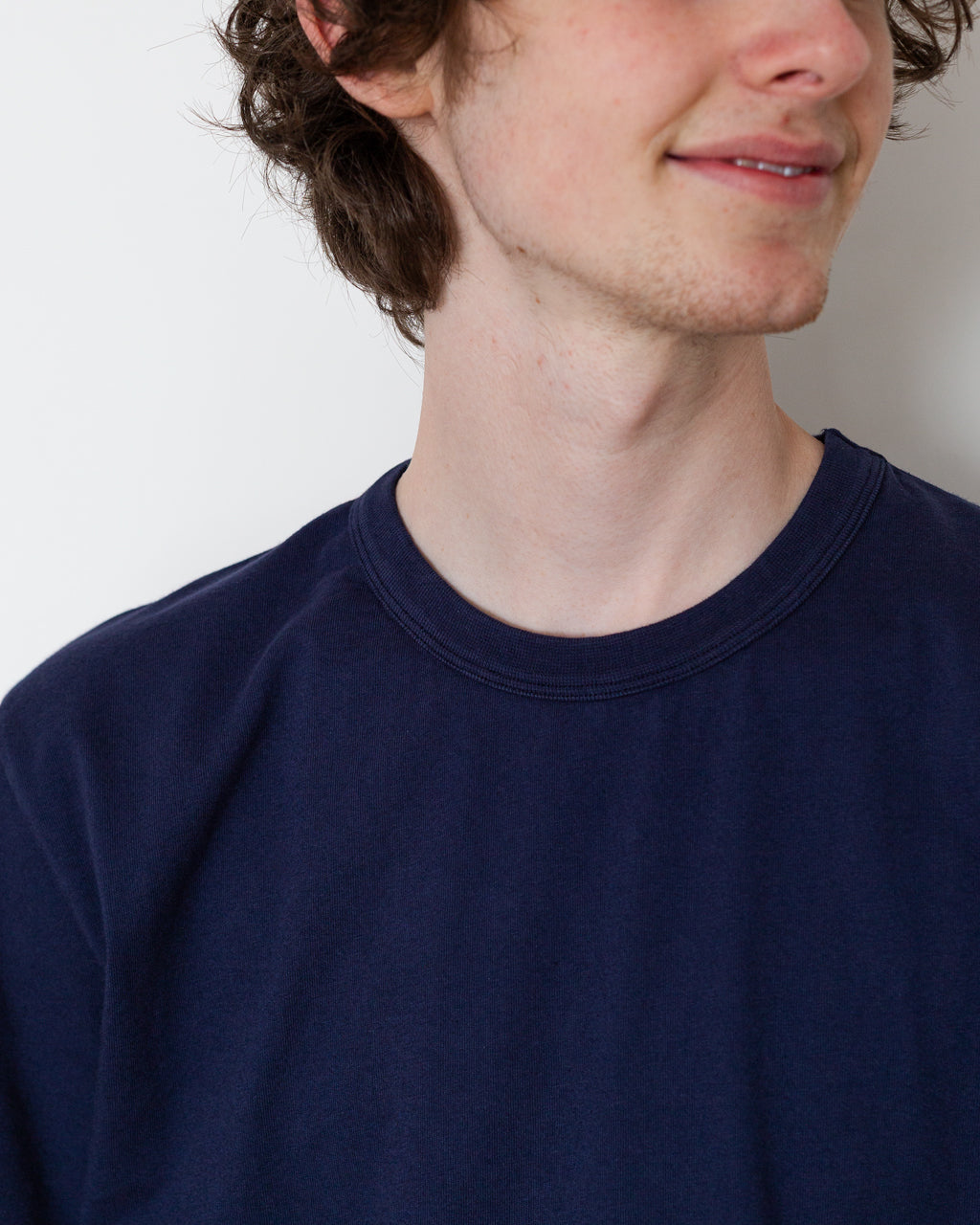 Initial Tee - Dark Navy