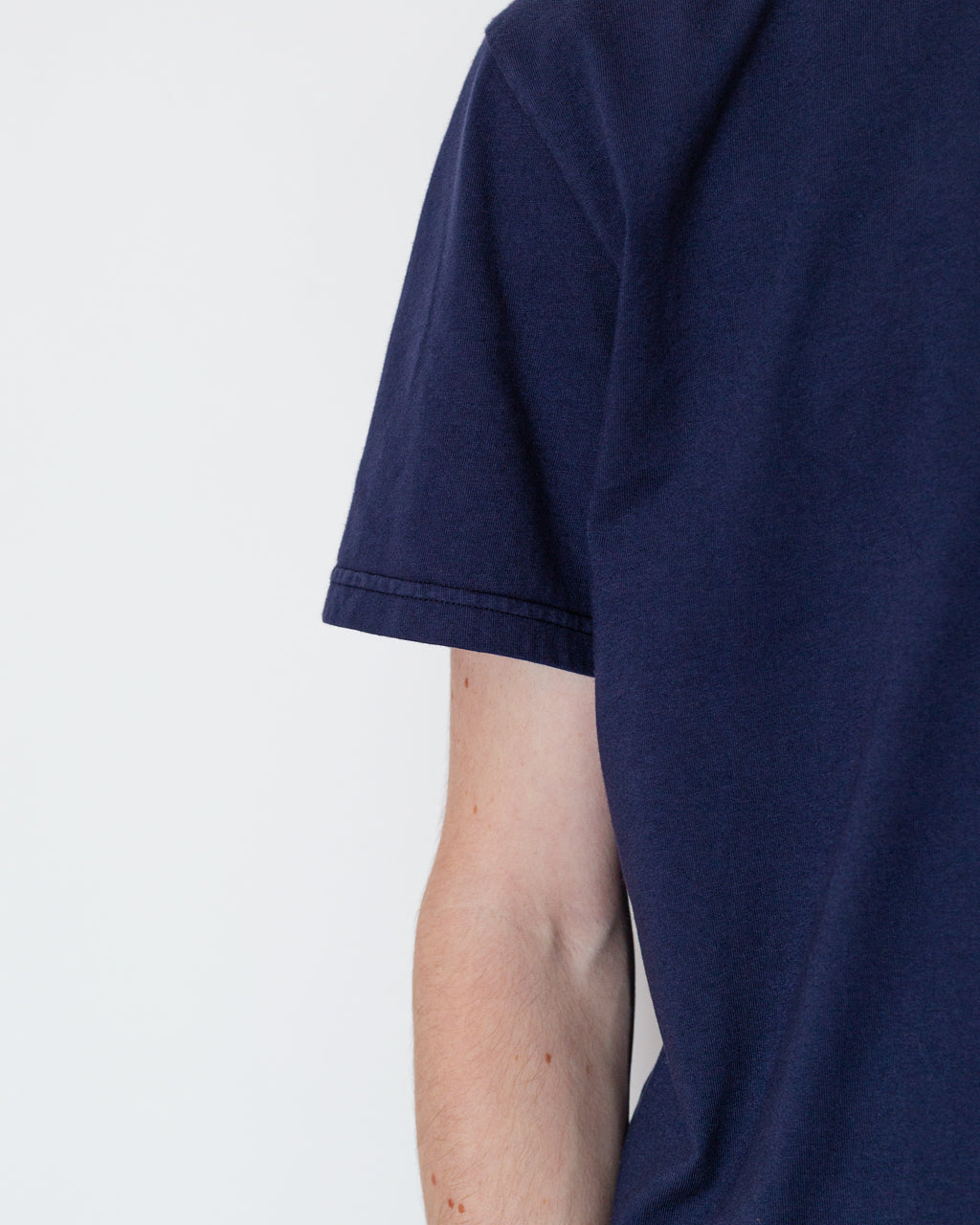 Initial Tee - Dark Navy