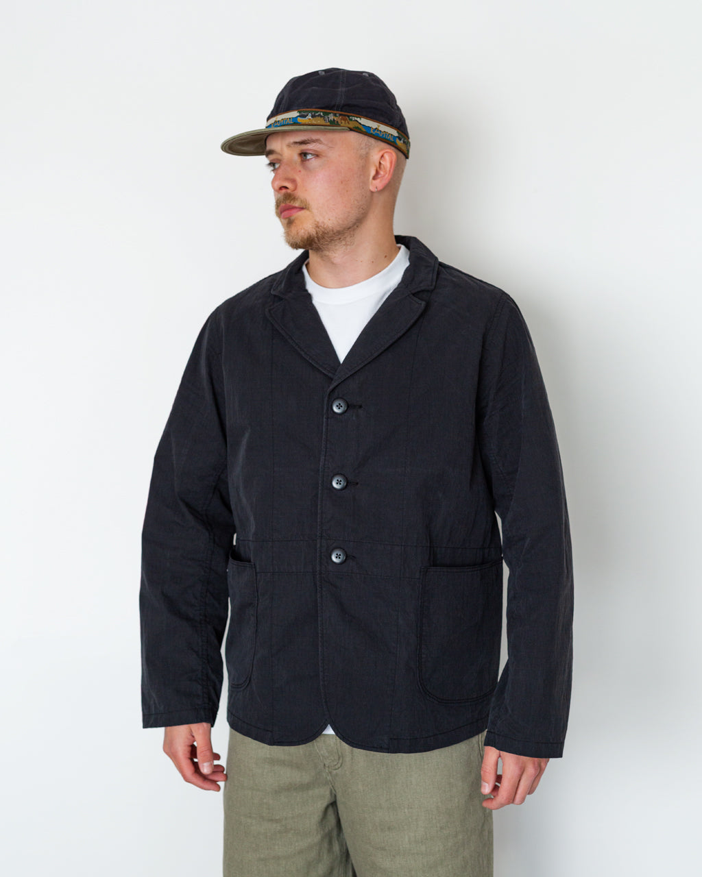 Ripstop Hospital Jacket - Black