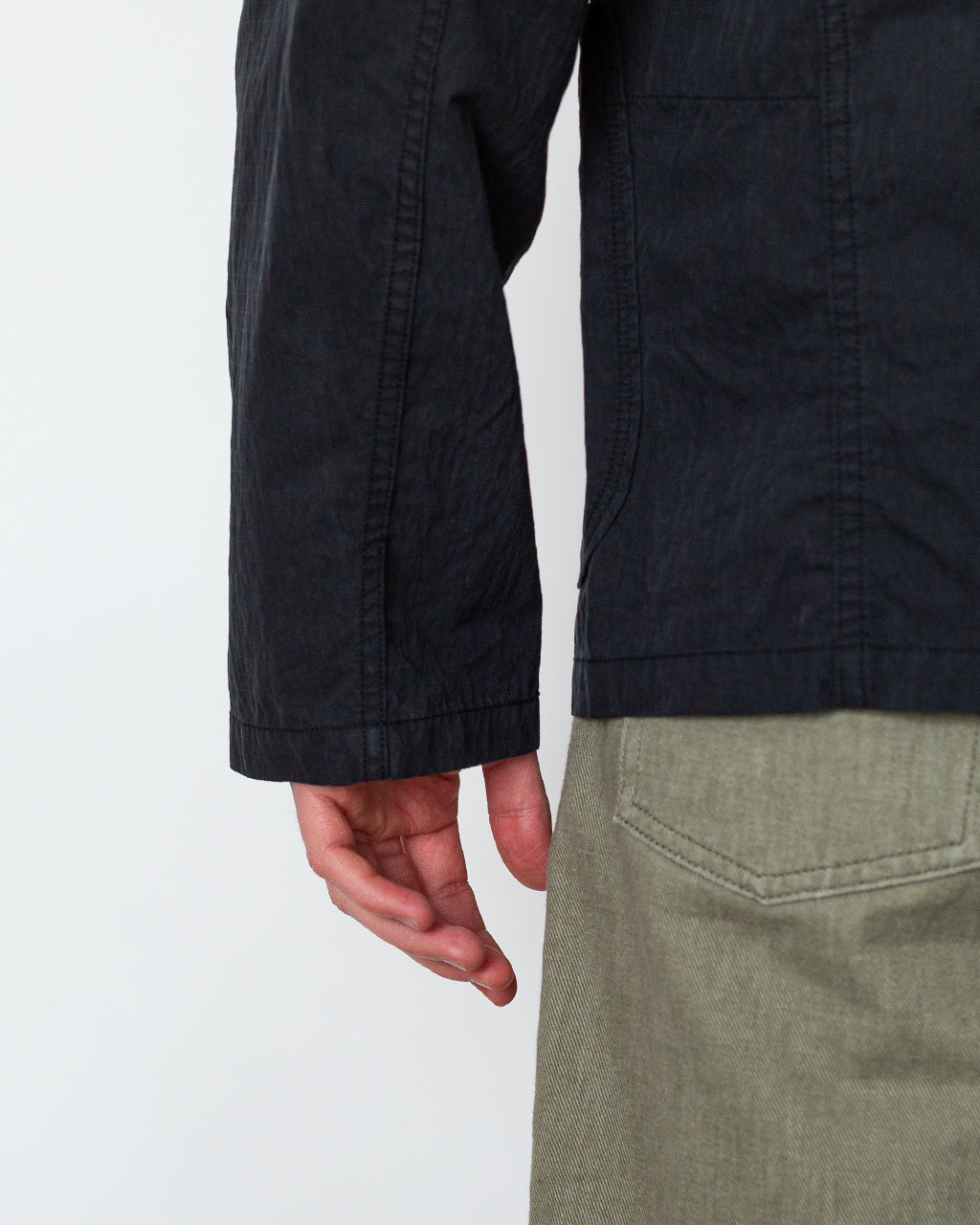 Ripstop Hospital Jacket - Black