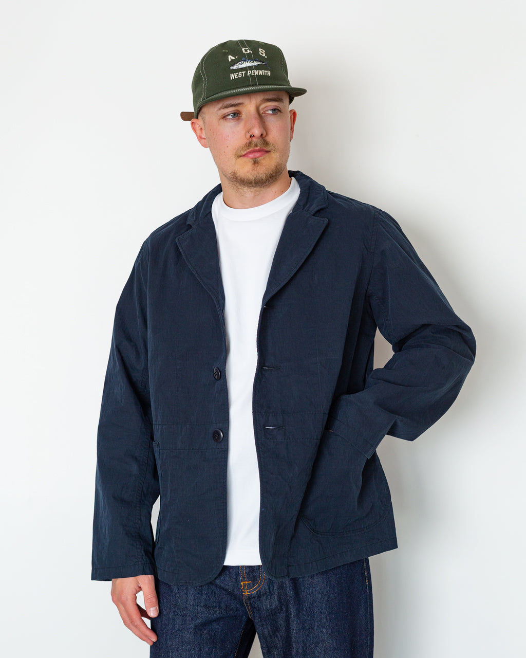 Ripstop Hospital Jacket - Navy