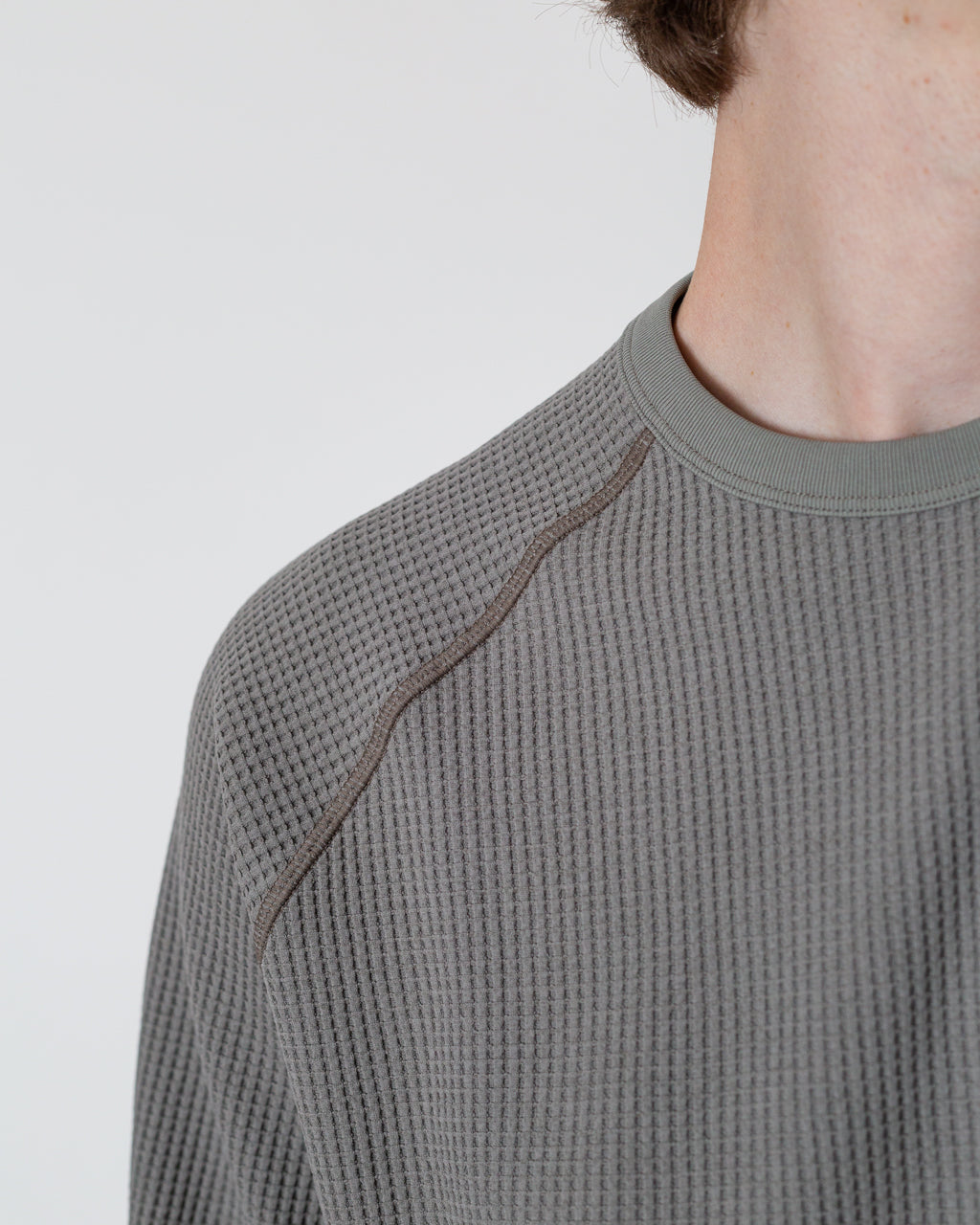 Waffle Light L/S T-Shirt - Arid Beige