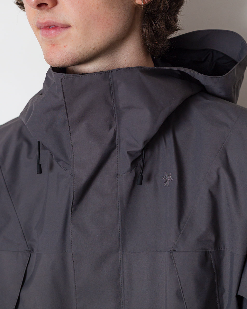 Barite 2L Shell Jacket - Lunar Grey