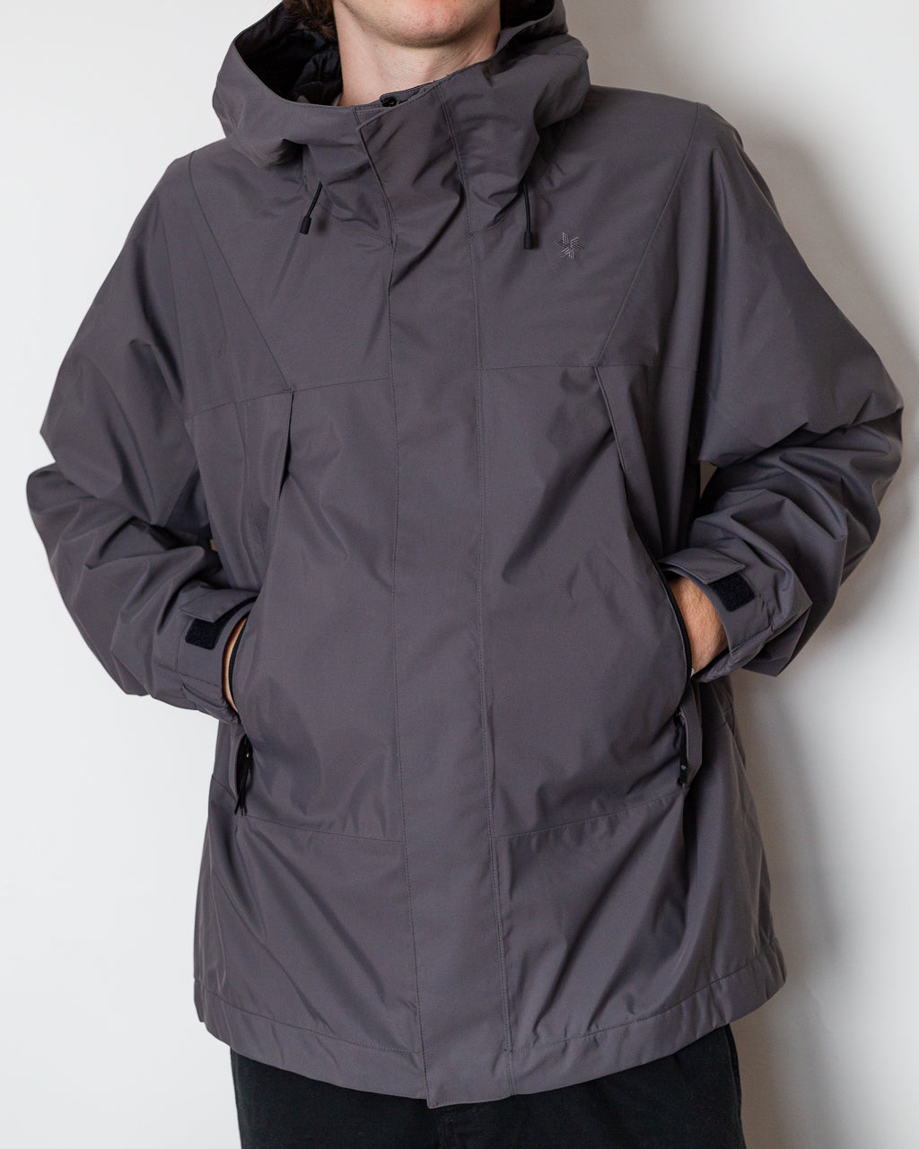 Barite 2L Shell Jacket - Lunar Grey