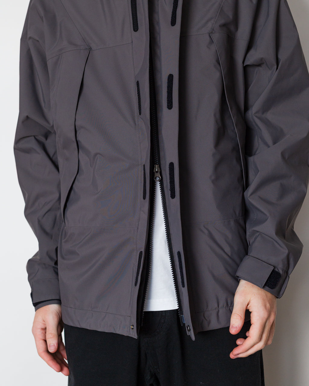 Barite 2L Shell Jacket - Lunar Grey