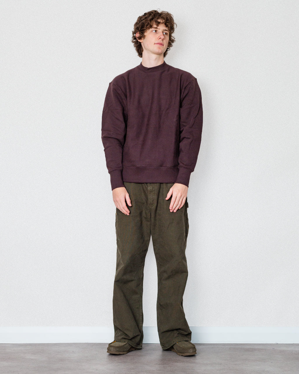 Super Weight Crewneck - Coffee