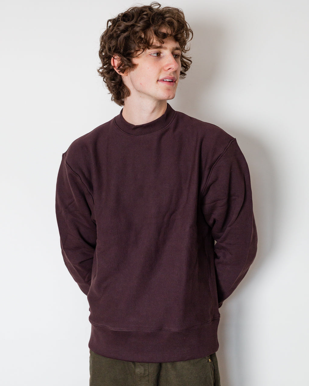 Super Weight Crewneck - Coffee