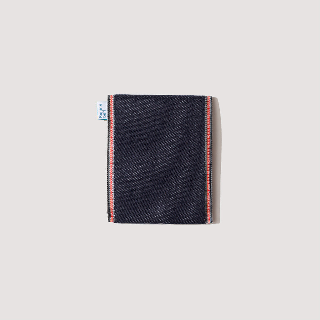 TAKATA DENIM LOGO COIN PURSE - Orange