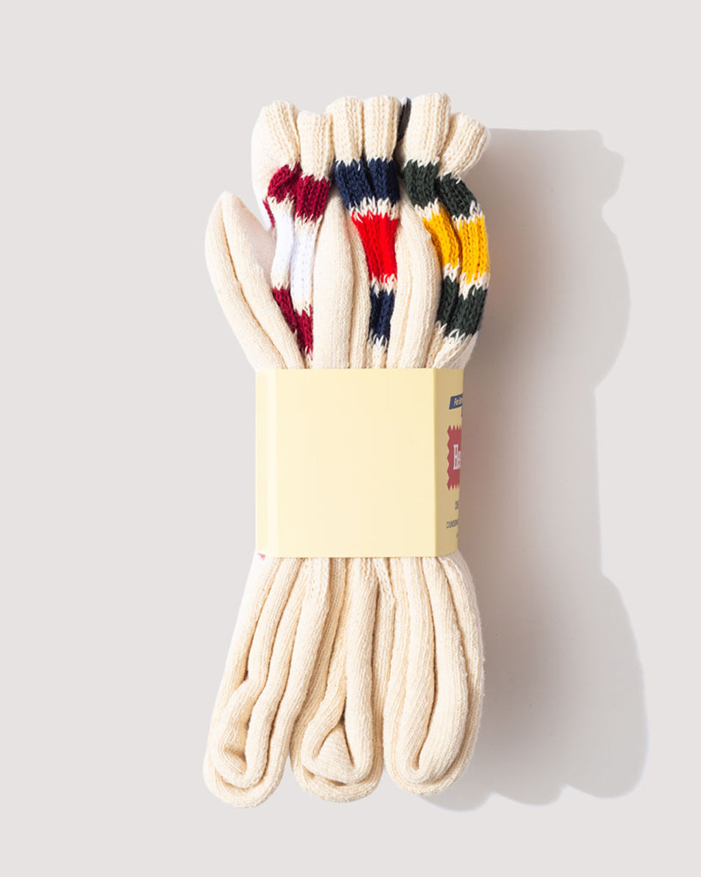 Ivory 3 Pack - Yellow/Red/White