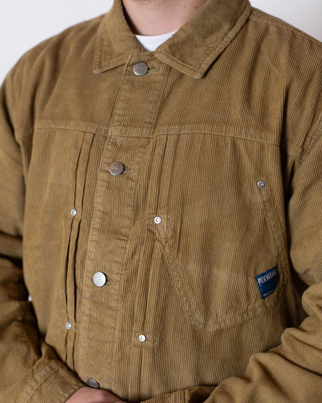 Trucker Jacket - Sand Cord