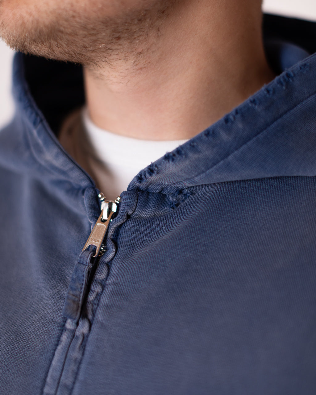 Rehearsal Zip Hoodie - Faded Navy